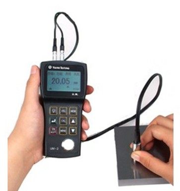UM-2D penetrating coating type ultrasonic thickness gauge, metal plate wall measuring instrument, thickness gauge