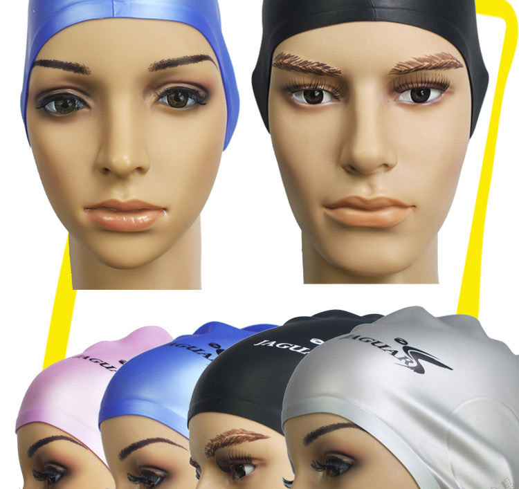 Earmuffs Cap Silicone Cap Tóc dài không mũ unisex dành cho người lớn Tóc dài thoải mái chuyên nghiệp không thấm nước mũ mũ bơi hộp	