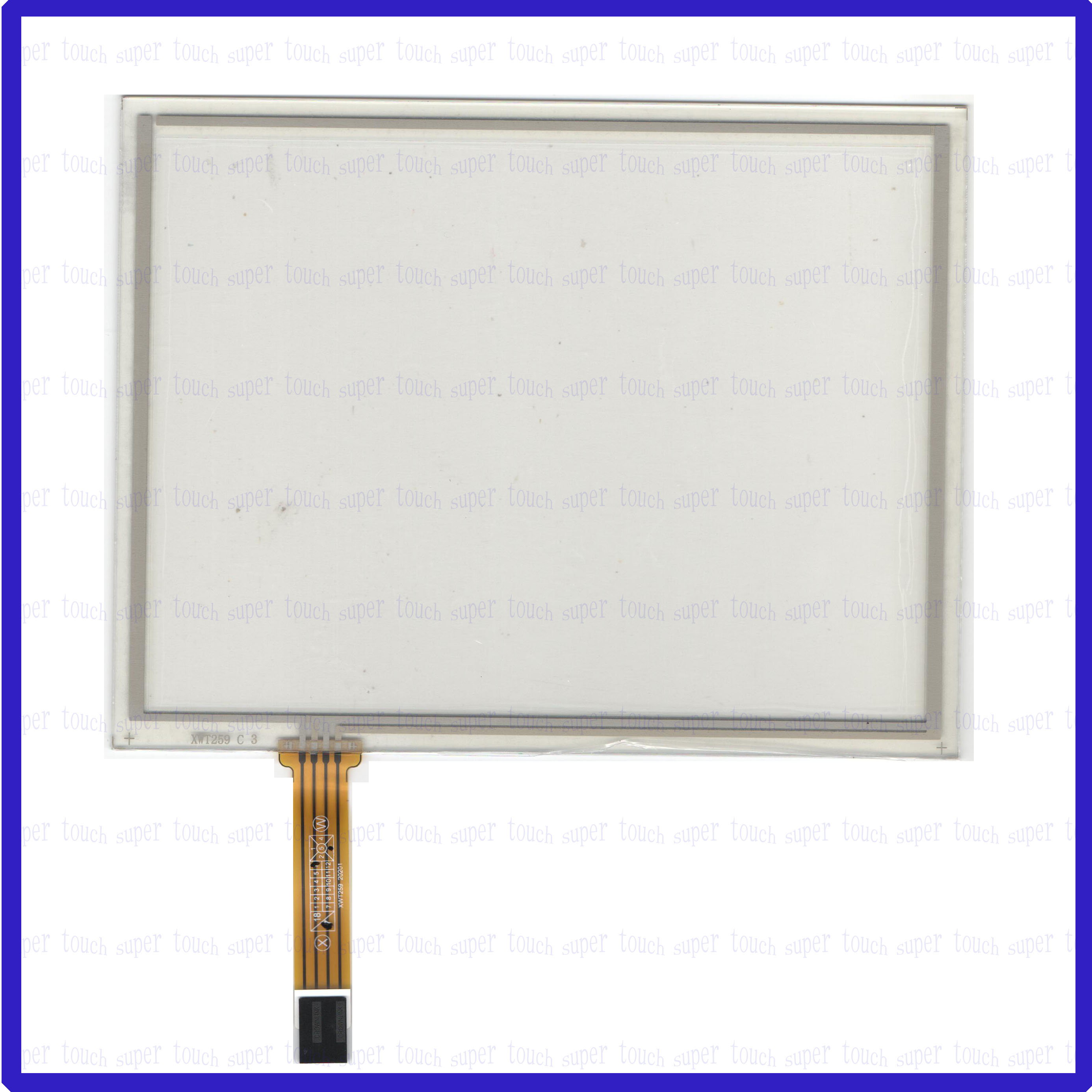 8-inch 4-wire resistive touch screen Industrial-grade touch screen 4:3 AT080TN52 periphery 183*141