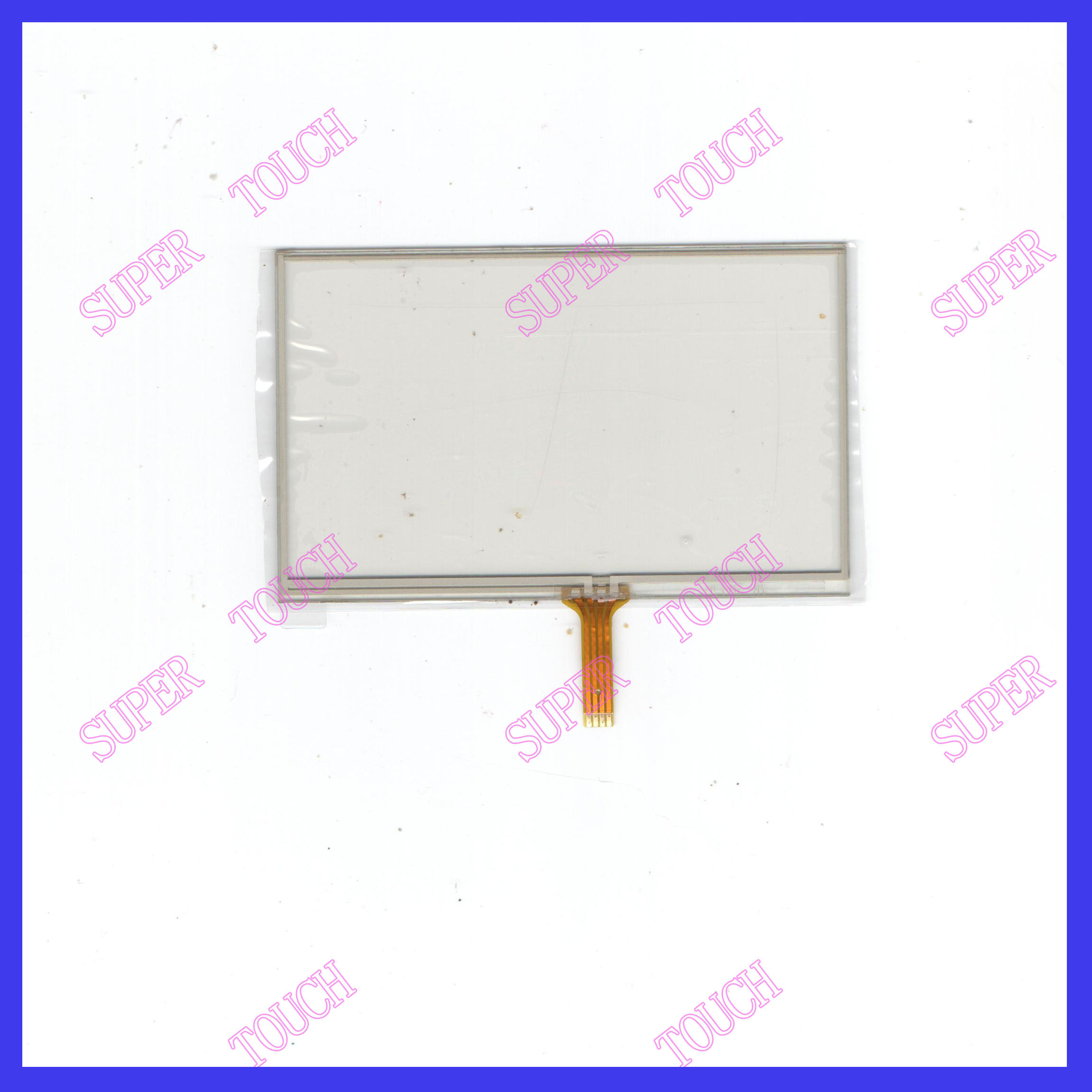 Peninsula iron box HD MP5 player MK3566 touch handwriting outside screen glass four-wire resistor 4 3 inches