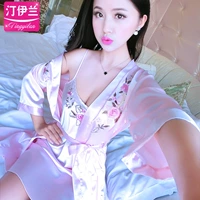 Hjy-lotus embroidery-shui nen fan