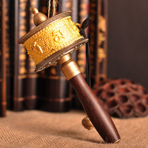 New super smooth double bearing fine ebony pure copper hand-turning warp wheel turning warp tube (60000 times)