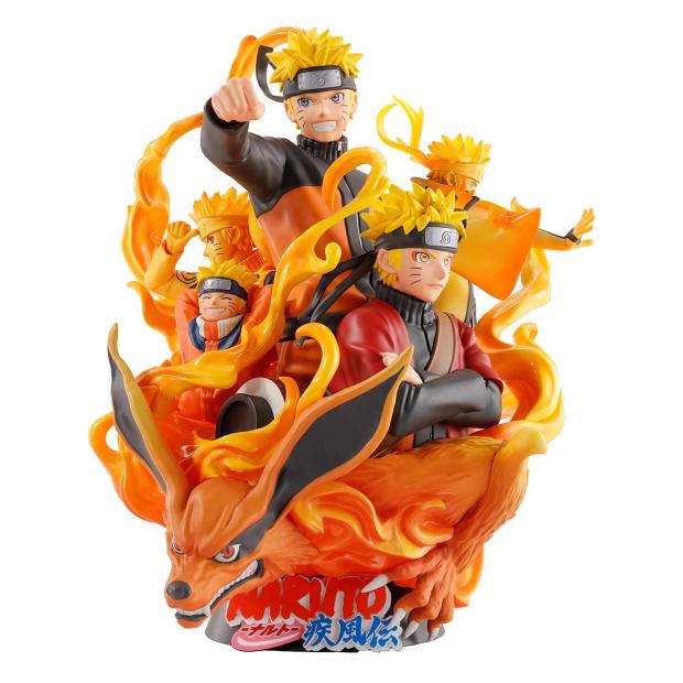 Genuine In-Stock  Megahouse Famous Scene Dx Naruto Uzumaki Figure