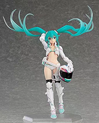 Phiên bản tiếng Nhật tại chỗ MF figma Hatsune Miku Miku Racing Hatsune 2014 EV Lao Wang Hand - Capsule Đồ chơi / Búp bê / BJD / Đồ chơi binh sĩ