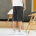Quần short nam denim mùa hè mỏng xu hướng quần năm điểm nam 2020 quần mới thể thao giản dị - Quần jean