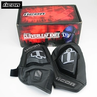 ICON CLOVERLEAF KNEE đường đua thiết bị hiệp sĩ off-road cưỡi miếng đệm đầu gối xe máy bao tay moto