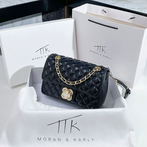 Цепь, сумка на одно плечо, сумка для телефона, небольшая сумка, Гонконг, в стиле Шанель, на цепочке, премиум класс