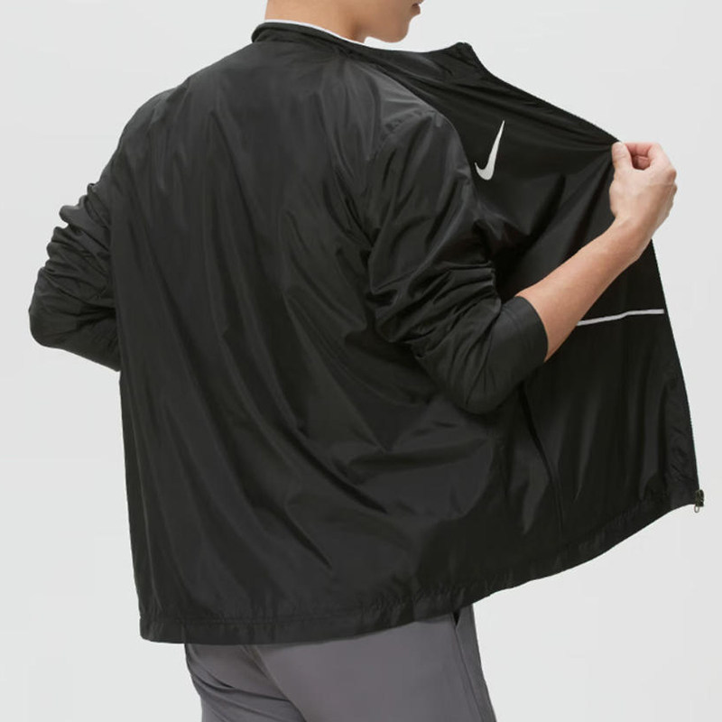 Nike Nike Stand-Up Collar Jacket 2026 Spring New Style Loose Sports Jacket Windproof Basketball Fitness Retro Jacket