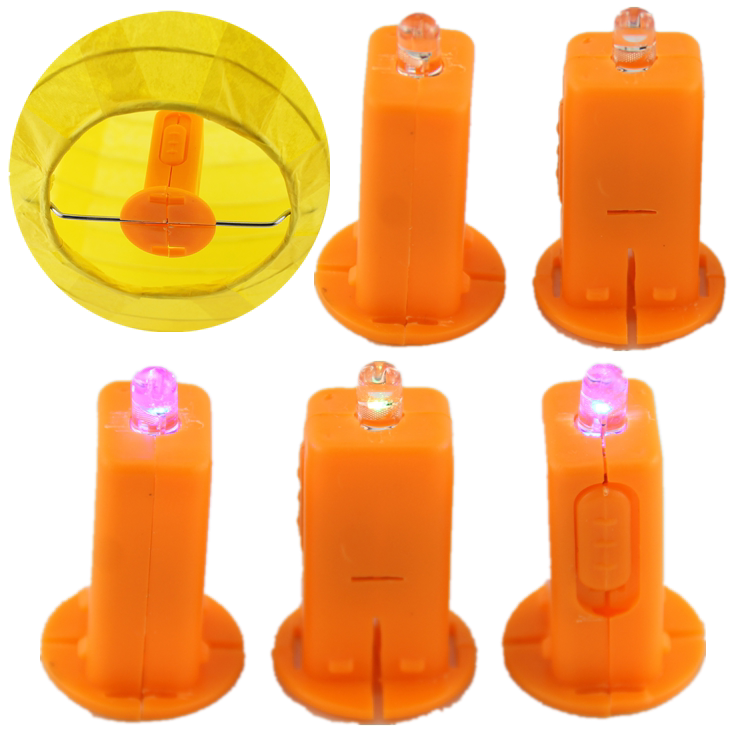 Wire Lantern LED Electronic Lights Flash Lights for Children's Handheld Lamps