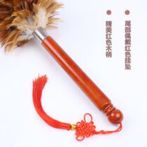 Pure handmade real feather duster dust removal dust cleaning household retractable non-hair Zen car cleaning thick blanket