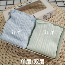 Alu Xuan Bebe belly 2 платье мужское и женское бэби чистый хлопок однослойный двуслойный брюхо цветной хлопчатозащитный животик