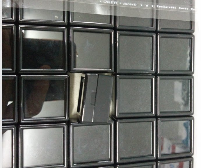 Special 3X3cm Memory Jewelry Naked Stone Box Jewelry Jewelry Prop Ring Diamond Surface display box