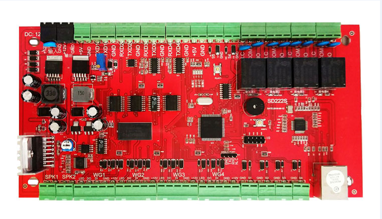 Tax bureau ID card access control system Authorization-free open community identity access control system ID card access control machine