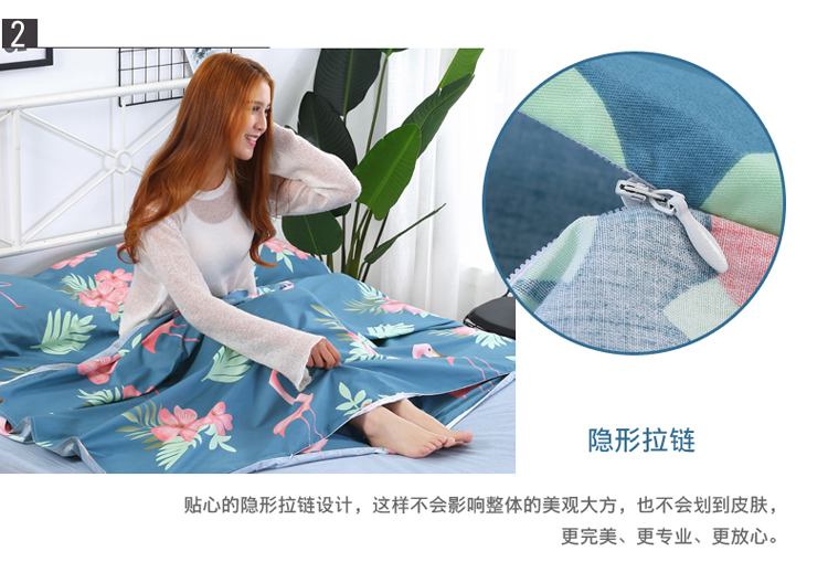 Cotton khách sạn du lịch túi ngủ bẩn dành cho người lớn đồng bằng bông ngoài trời siêu nhẹ xách tay đôi duy nhất lót vệ sinh túi ngủ mùa đông cho người lớn