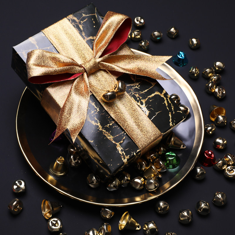 Christmas bell Bell Packaging Gift Gift Diy Handmade Ornament Accessories WIND BELL COLOR OPENING BELL