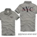 Mùa hè 2020 áo sơ mi POLO phong cách mới, cotton, New York, Hoa Kỳ, in, mỏng, kích thước lớn, hợp thời trang, ve áo nam, áo thun ngắn tay - Polo Polo