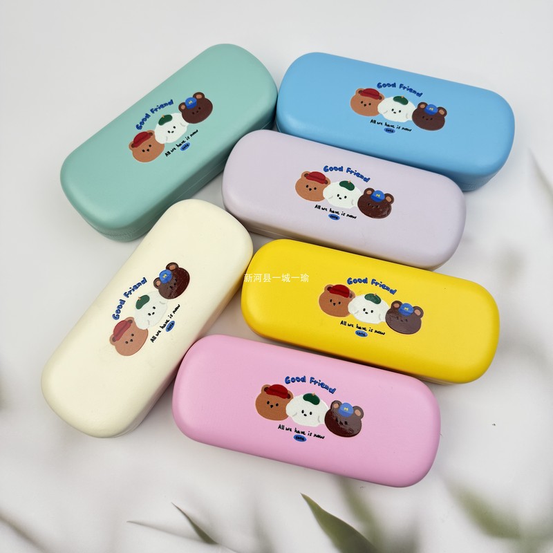 New Cute Cartoon Glasses Case, Portable, Pressure-Resistant, Fashionable, Simple, Versatile, High-Looking, Unisex Myopia Glasses Case New Cute Cartoon Glasses Case, Portable, Pressure-Resistant, Fashionable, Simple, Versatile, High-Looking, Unisex Myopia Glasses Case