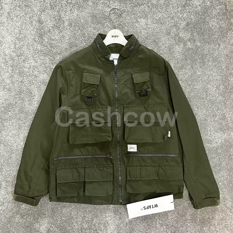 日現19SS WTAPS MODULAR JACKET. COTTON. RIPSTOP 八袋夾克外套