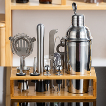Entry-level Stainless Steel Intonment Suit Cocktail Shaker Shaker Swing Wine Glass Bar Tunic Tool Full Set Snowk Cup