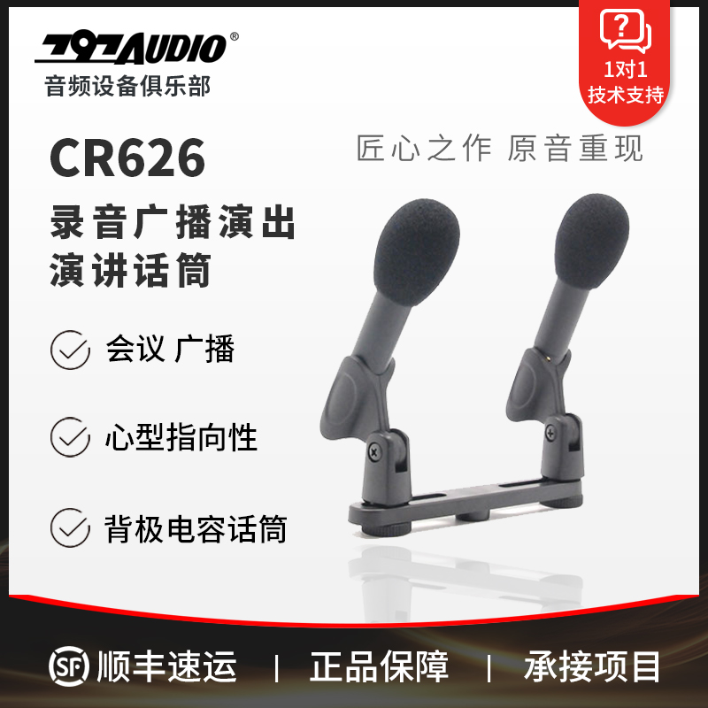 Original installation Beijing 797 CR626 Conference Microphone Recording Broadcast Performance Chorus Stereo
