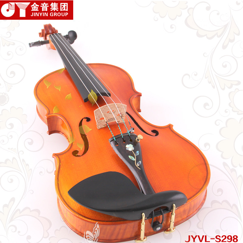 Jin Musical Instruments バイオリン JYVL-S298 マットアンティークスタイル - 工場直販および偽造防止に関するお問い合わせ