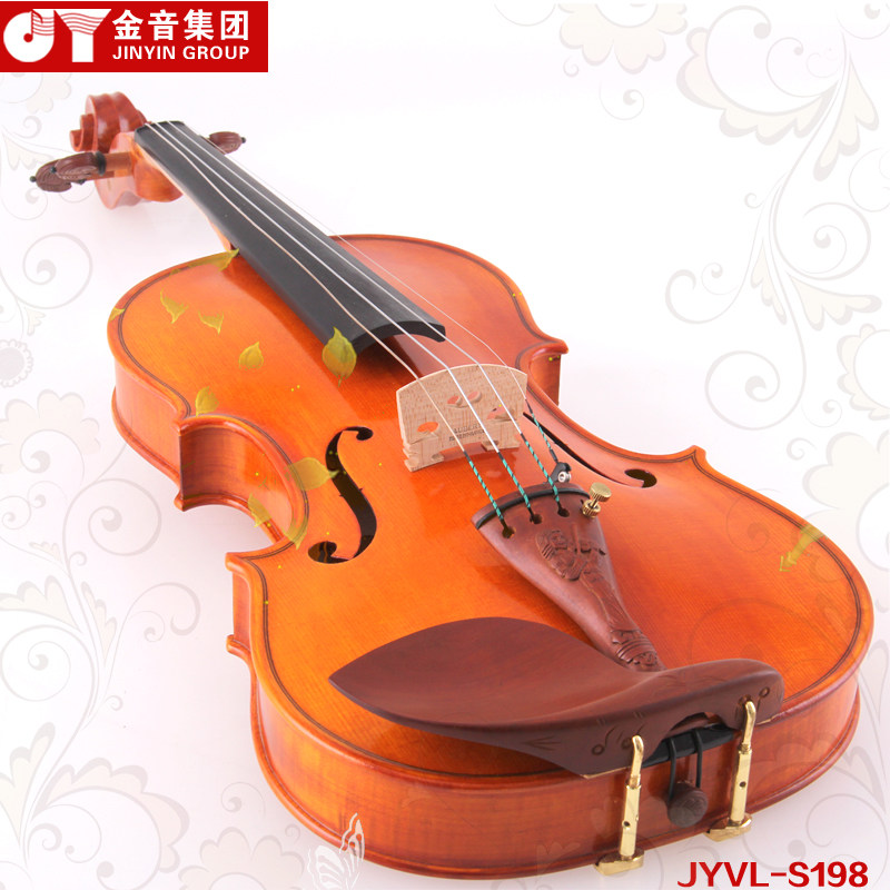 Jin Musical Instruments バイオリン JYVL-S198 マットアンティークスタイル - 工場直販および偽造防止に関するお問い合わせ