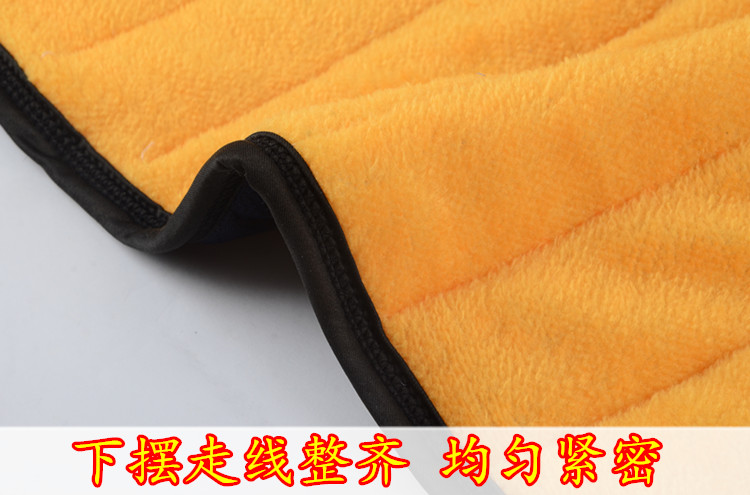 Áo khoác cotton nam trung niên cotton thiết lập ấm áp để mở quần áo mùa đông mặc quần áo cotton cộng với chất béo cỡ lớn áo khoác len nam