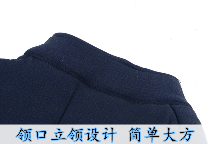 Áo ba lỗ trung niên và già cộng với áo khoác nhung lông nhung dày cho người già mùa đông quần áo cotton ấm áp cộng với phân bón để tăng áo khoác cotton cho nam quần ống rộng nam
