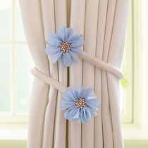Modern simple curtain straps one pair creative bendable flower straps rope straps accessories storage buckles