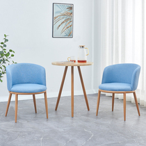 Nordic balcony small table and chair three-piece set Net red bedroom simple light luxury coffee table Leisure balcony tea table and chair combination