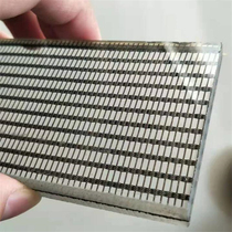 Customized art wired glass hotel model room club shower room living room screen partition laminated painting material