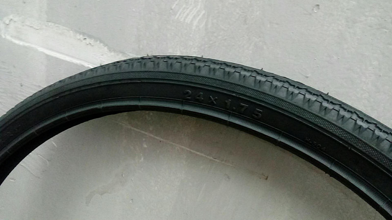 Chaoyang tires Chaoyang 24-1 75 outer tire bike 24 * 1 75 steel wire edge outer tire