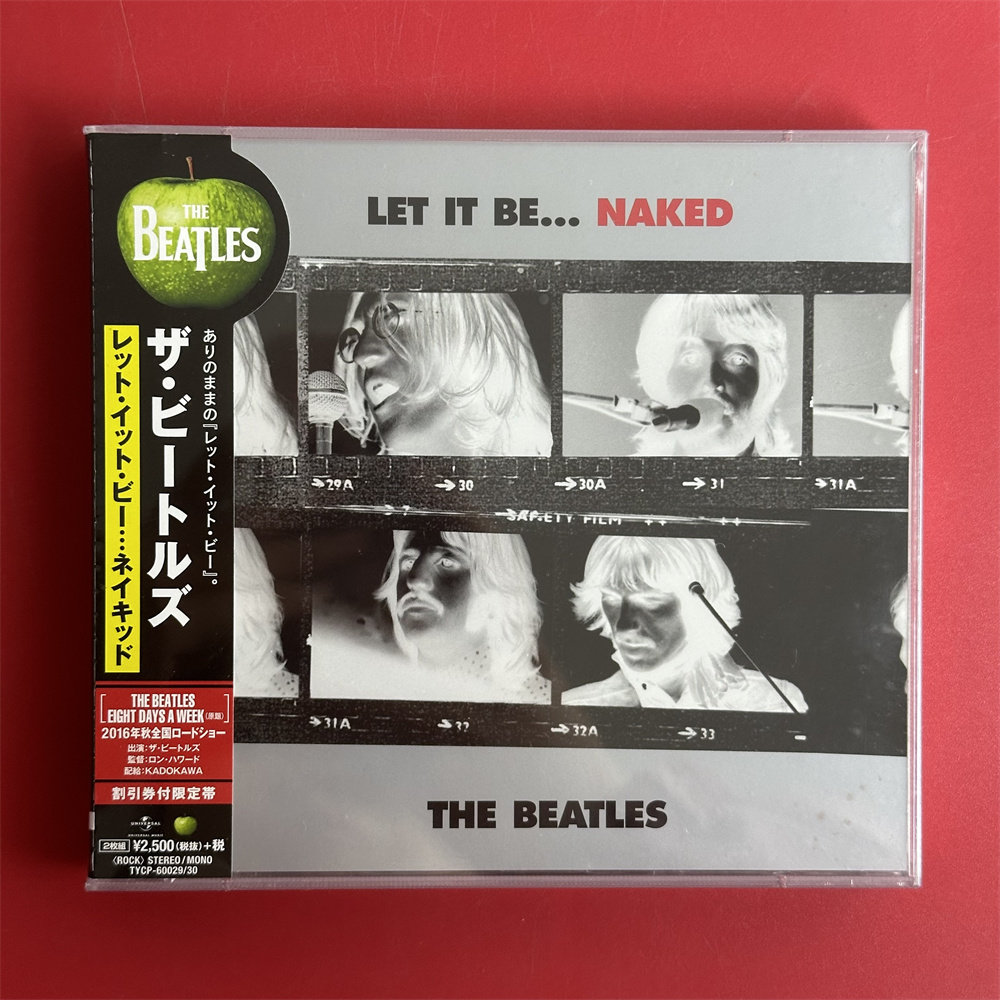 The Beatles-Let It Be Naked 2CD Японская версия Совершенно Новая Изображение 1