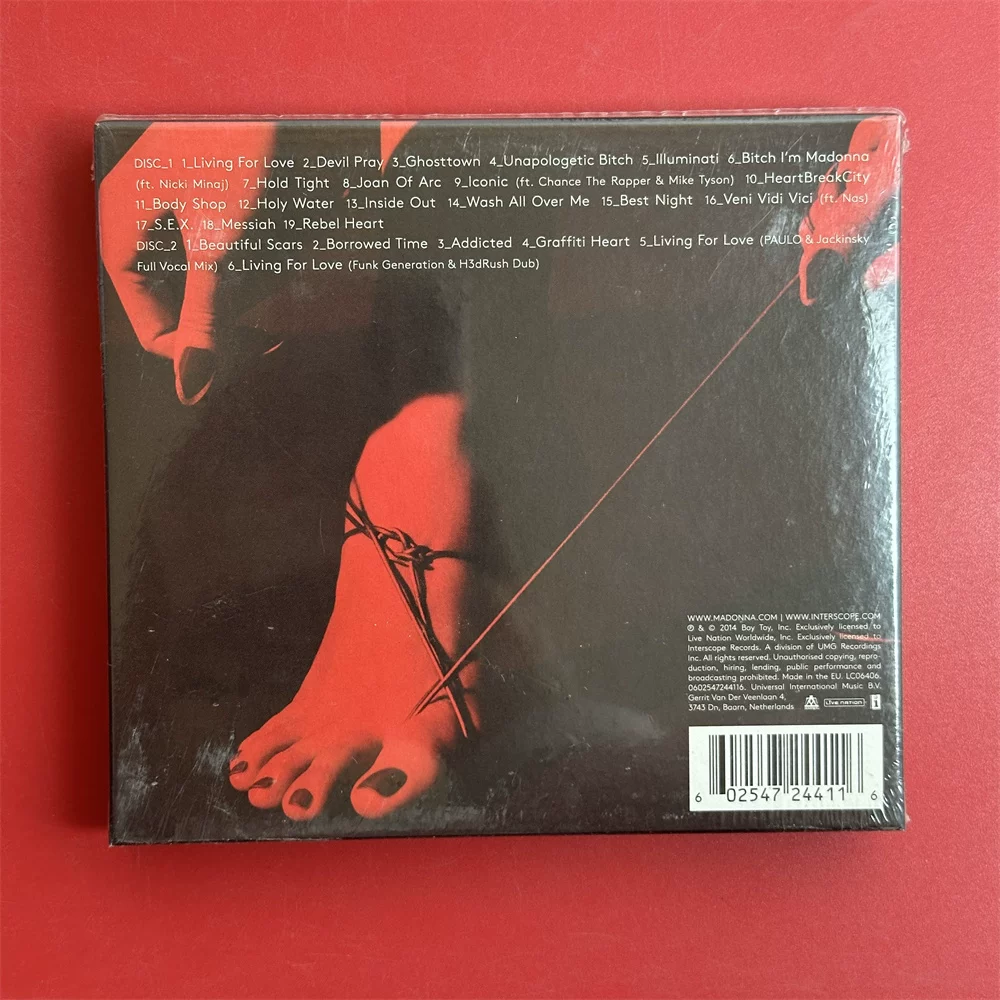 Сестра Мадонна Мадонна - Rebel Heart 2CD Европейская версия новая
