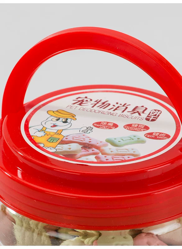 Chó ăn nhẹ 400g khử mùi bánh quy bổ sung canxi cho chó con răng hàm làm sạch thú cưng gấu bông Xiong Bomei phần thưởng đào tạo - Đồ ăn vặt cho chó