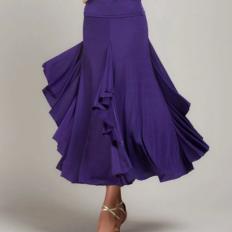 Dance Fancy Morden Dance Dress Social Dance Large Swing Dress Waltz Dance Dress National Mark Dance Dress Social Dance Half Body Dress