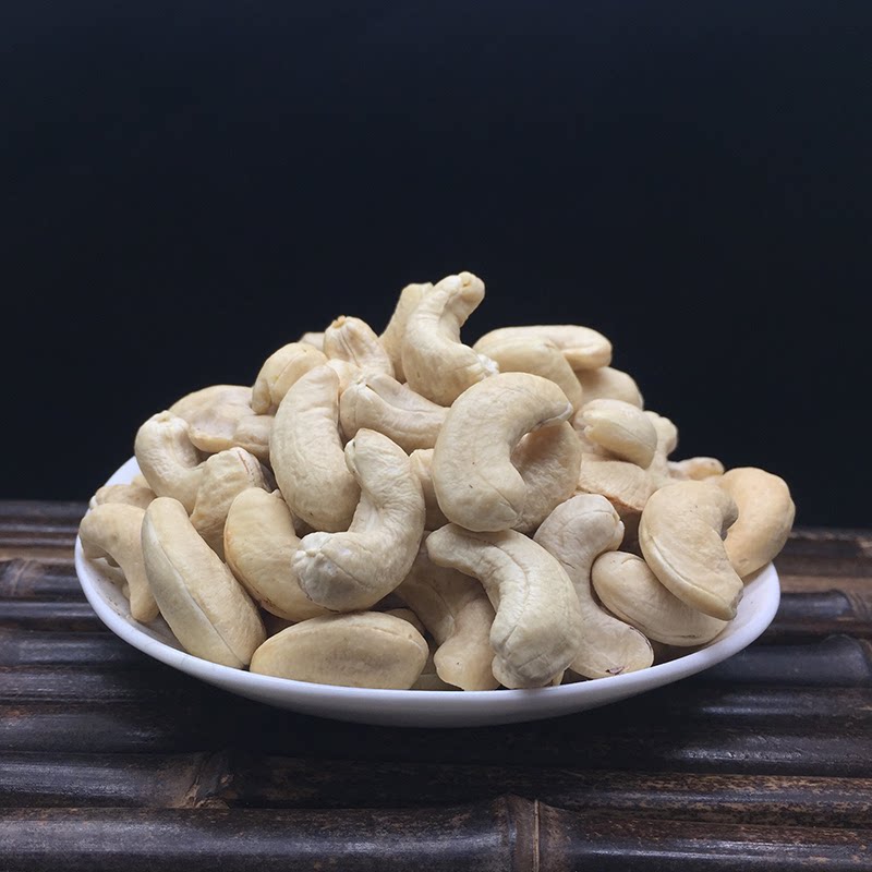 New goods 500g large grain without sugar and salt raw taste born cashew nuts Vietnam W320 nut pregnant with zero food firm-Taobao