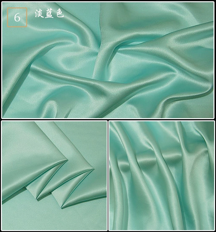 Lụa nặng màu 30 m 绉 绉 satin nặng satin satin sườn xám lụa satin vải lụa - Vải vải tự làm