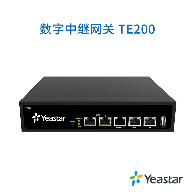 Star Longview Yeastar TE100200 Digital Trunking Gateway VOIP Trunking Gateway Off-site Networking