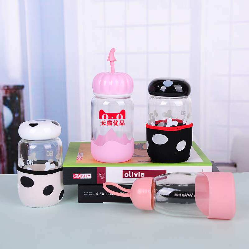 耐热加厚玻璃杯蘑菇杯：办公室泡茶神器，日式恒温新体验✨