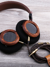 Проводные HiFi наушники 定制hifi耳机头戴式发烧级开放式大耳高解析明亮开阔通透人声女毒