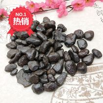 Xinjiang Wucaiwan Falling Area coffee-colored iron silicide carbonaceous stone meteorite natural raw stone loose seeds 100 grams per serving