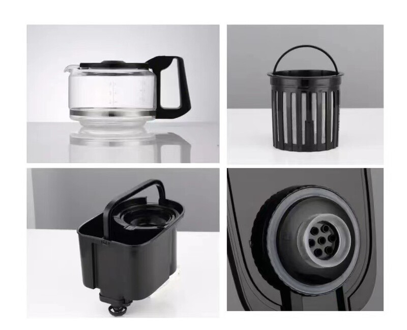 Dongling Coffee Machine Original Glass Pot Accessories Dl-Kf1061 Fully Automatic Grinding Coffee Machine Filter
