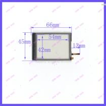 3 5 inch 66mm*45mm touch handwriting external screen four-wire resistive screen 66*45 PDA digital universal