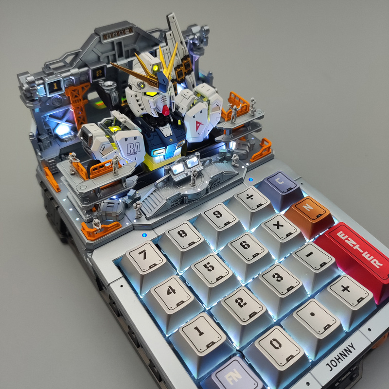 [Fans Say] You Want a Really Cool Numeric Keypad, Here It Is, Produced by Johnny with Mechanical Keycaps