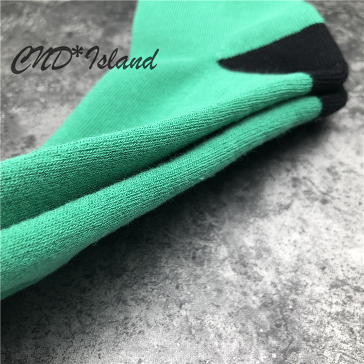 CND Lightning Logo Khăn Ring hợp thời trang Judy Gym Sport với phiên bản Hàn Quốc của quần vớ cotton - Vớ thể thao tất cao cổ nam