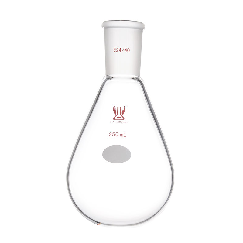 标准口1000ml茄形烧瓶单口圆底梨形瓶2000ml旋蒸瓶CS Labglass