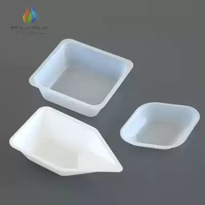 Imported ASONE weighing boat square boat-shaped diamond weighing pan boat anti-static specifications complete 100 packs