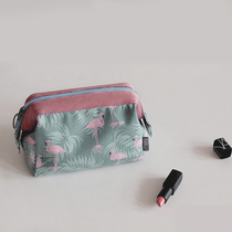 Korean cosmetic bag small portable mini cosmetics storage bag female large capacity cosmetic bag carry bag