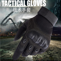 Outdoor camping riding sports non-slip military fan gloves Black Hawk Oji full finger tactical gloves warm windproof gloves